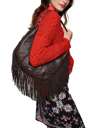 MARC CAIN | Bolso de cuero - Bolso Hobo | 